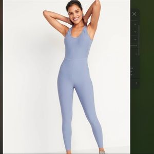 Old Navy Sleeveless PowerSoft Bodysuit for Women in Mineral Spring Medium